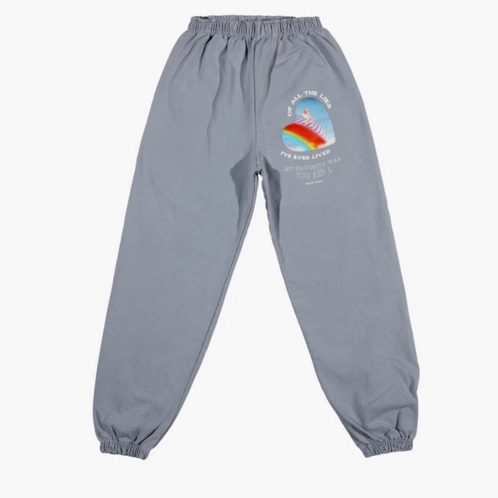 Boys lie blue sweatpants